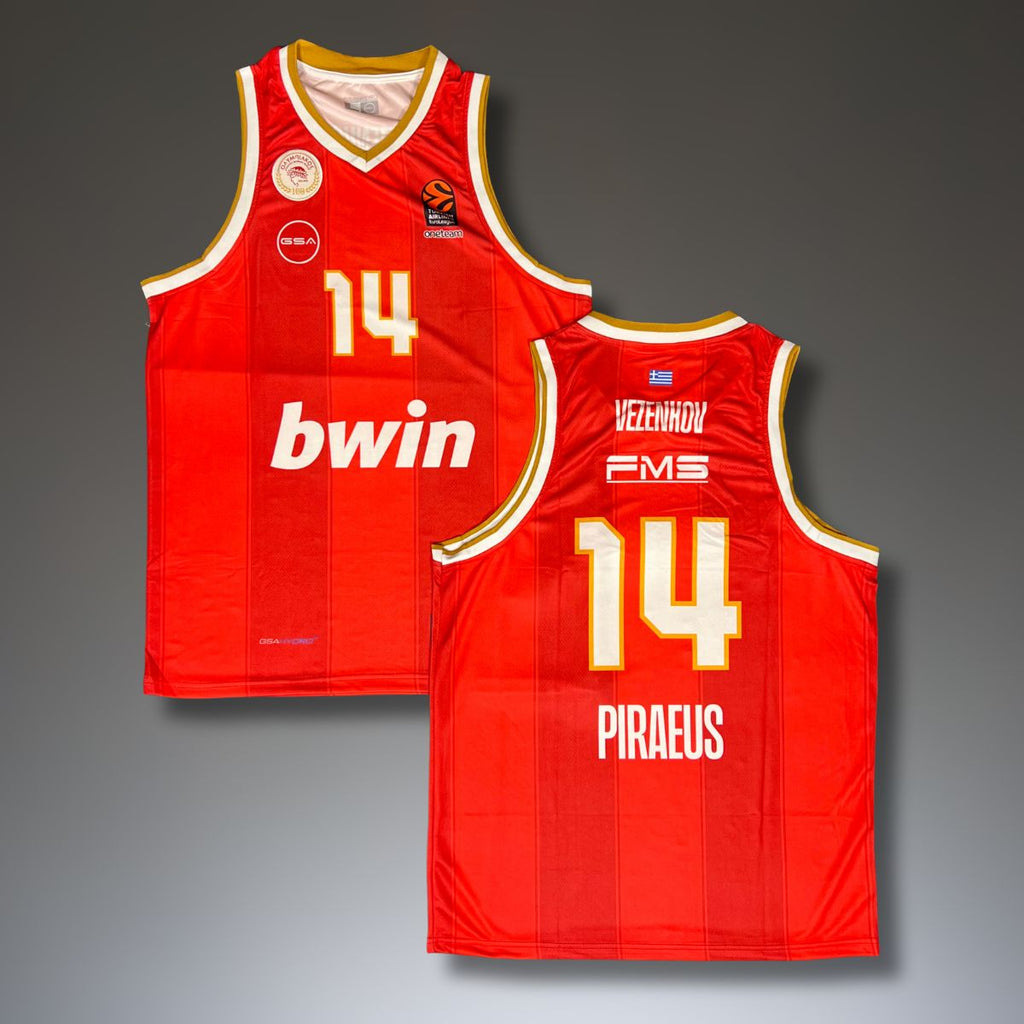 Pánsky dres Olympiacos, Vezenkov. EuroLeague 2025