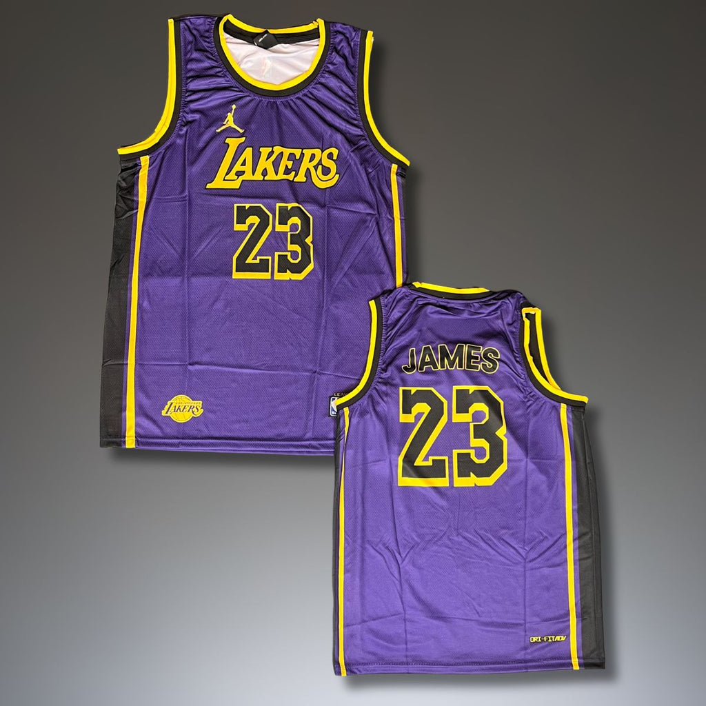 Pánsky fialový dres Los Angeles Lakers, James