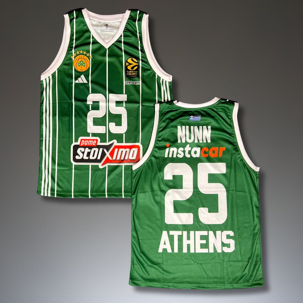 Pánsky zelený dres Panathinaikos, Nunn