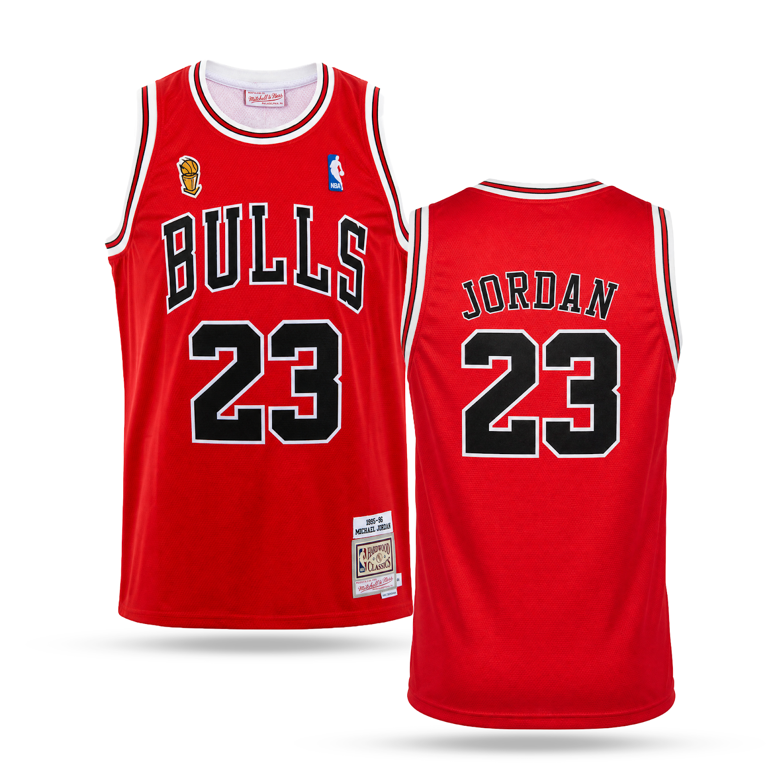 Chicago Bulls Pánsky Retro Basketbalový Dres, Jordan. Retro Hardwood Classics, Červený
