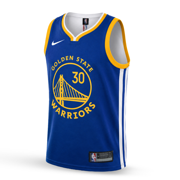 Golden State Warriors Pánsky Basketbalový Dres, Curry. Modrý