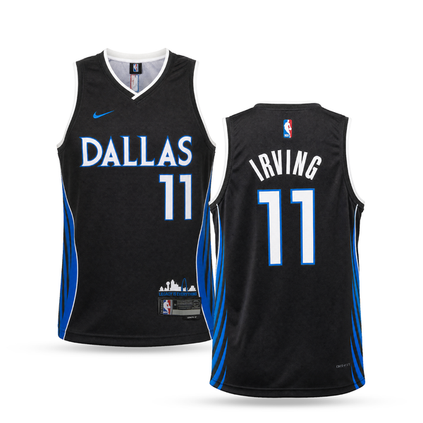 Dallas Mavericks Pánsky Basketbalový Dres, Irving. Čierny