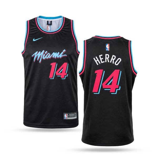 Miami Heat Pánsky Basketbalový Dres, Herro. Čierny