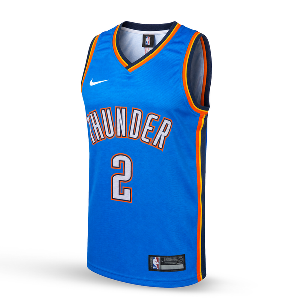 Oklahoma City Thunder Pánsky Basketbalový Dres, Alexander. Modrý