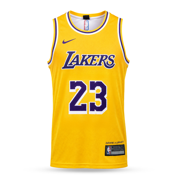 LA Lakers Basketbalový Dres, James. 26/27, Žltý
