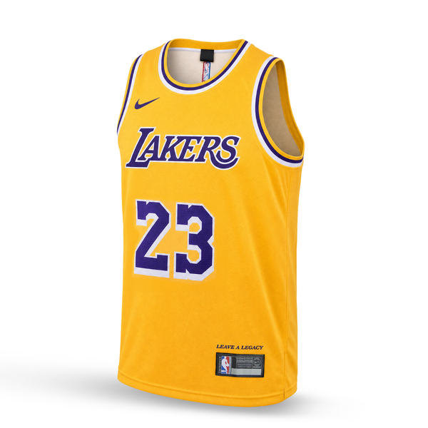 LA Lakers Basketbalový Dres, James. 26/27, Žltý
