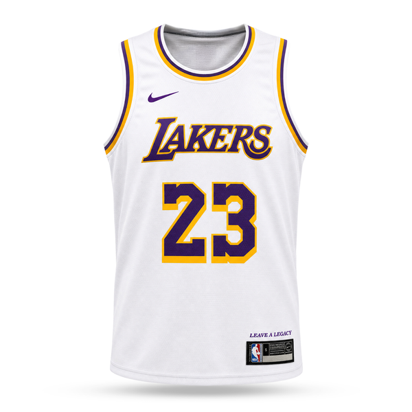 LA Lakers Basketbalový Dres, James. 26/27, Biely