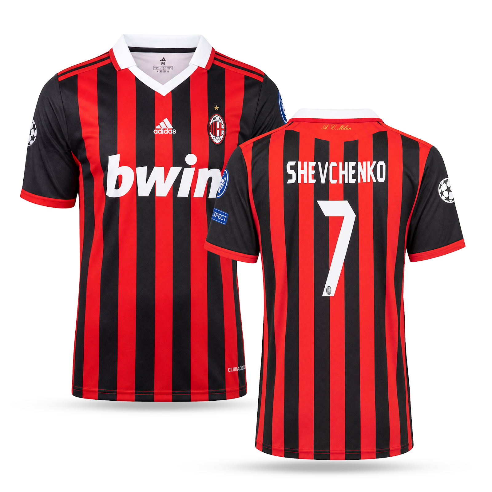 Pánsky dres Milan, Shevchenko 2009