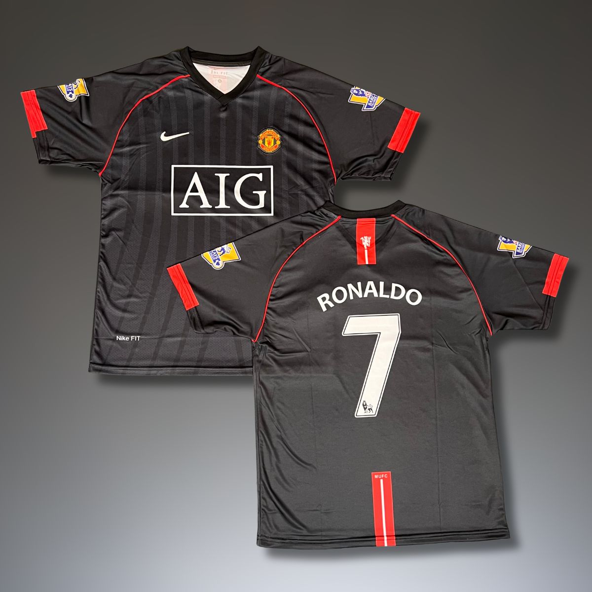 Pánsky hosťovský dres Manchester United, Ronaldo. Classic 07/08