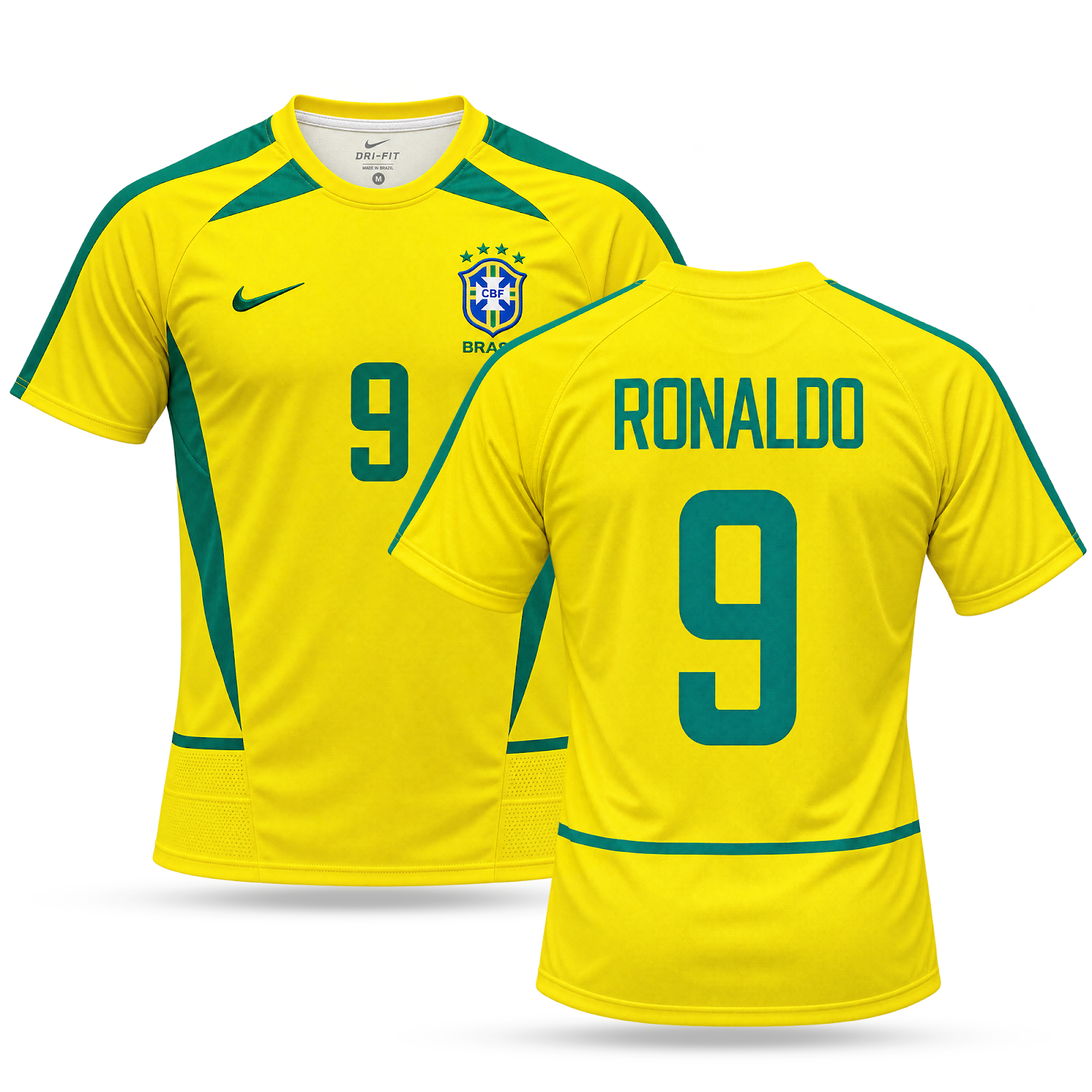 Pánsky dres Brasil, Ronaldo. MS 2002