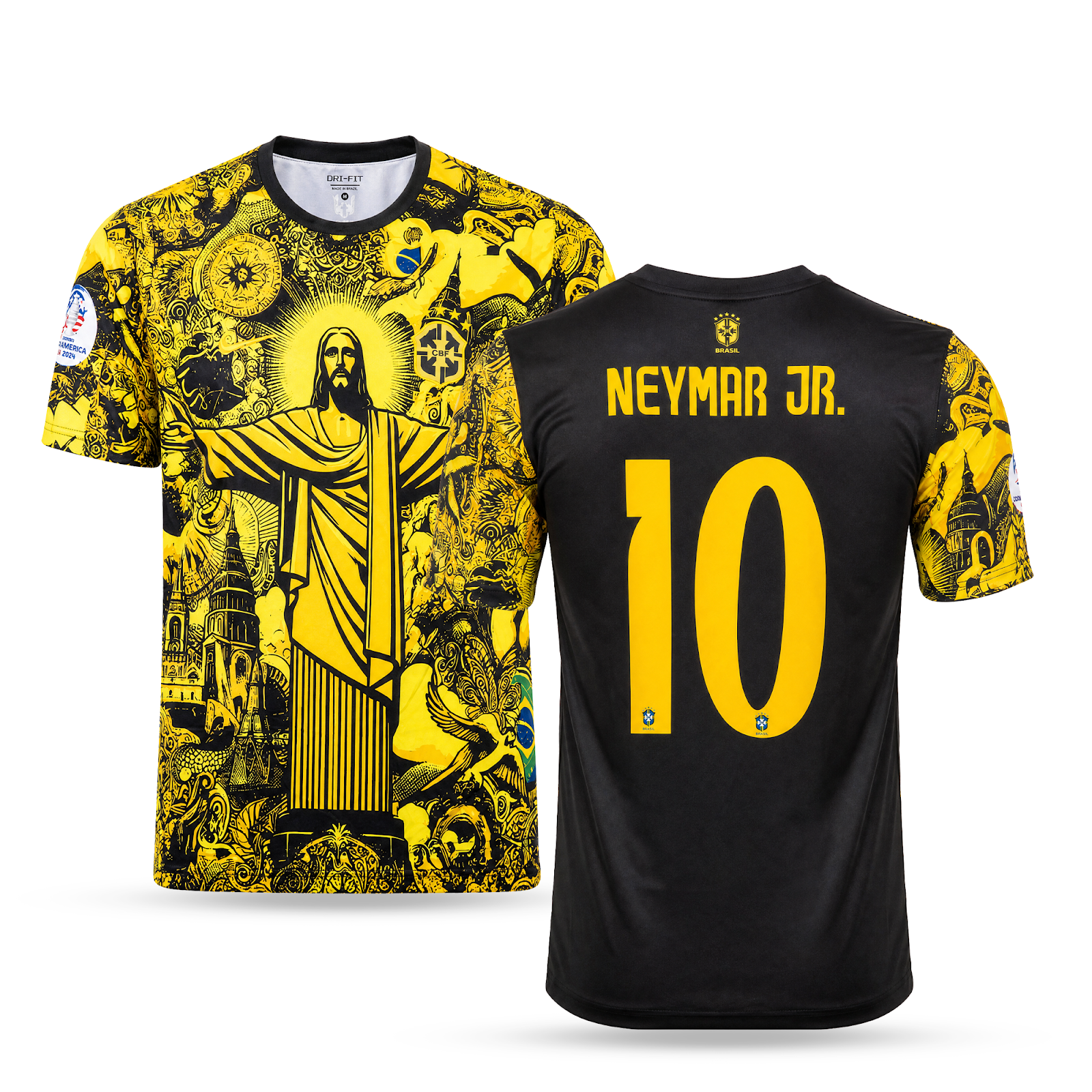 Pánsky dres Brazília, žltý, Neymar Jr. Špeciálna edícia