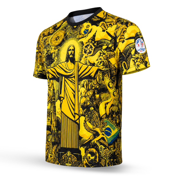 Pánsky dres Brazília, žltý, Neymar Jr. Špeciálna edícia