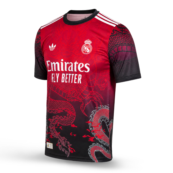 Pánsky dres Real Madrid, červený, Ronaldo. Dračí edícia 2025
