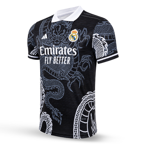 Pánsky dres Real Madrid, Mbappe. Čierna dračia edícia 2025
