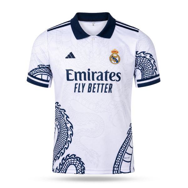 Pánsky dres Real Madrid, Bellingham. Biela dračia edícia 2025