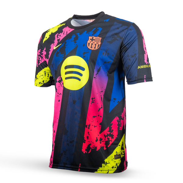 Pánsky fluorescenčný dres Barcelona, Yamal. Farebná neonová edícia