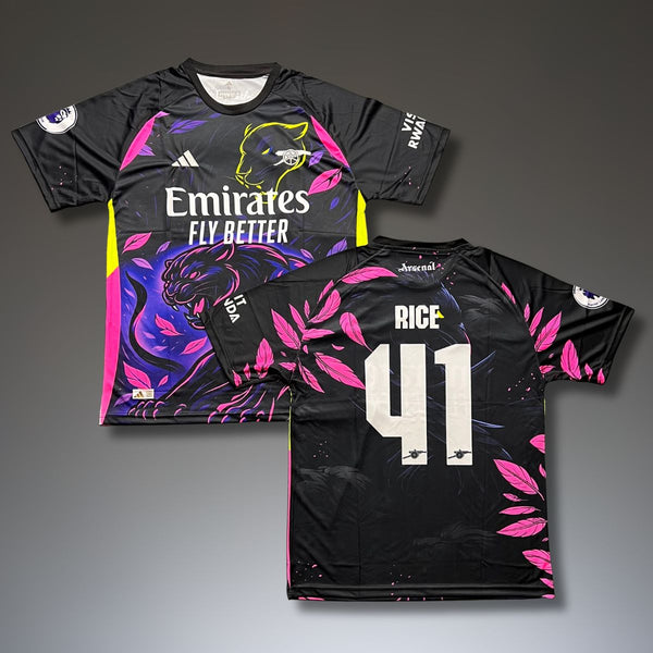 Pánsky fluorescenčný dres Arsenal, Rice. Edícia neonovej pantery