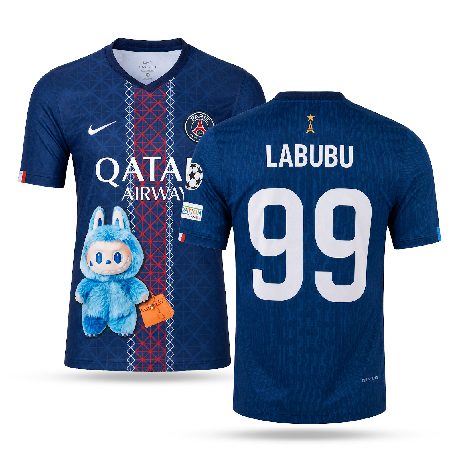Pánsky dres PSG. Špeciálna edícia Labubu