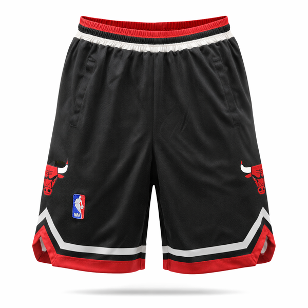 Chicago Bulls Pánske Šortky, Čierne