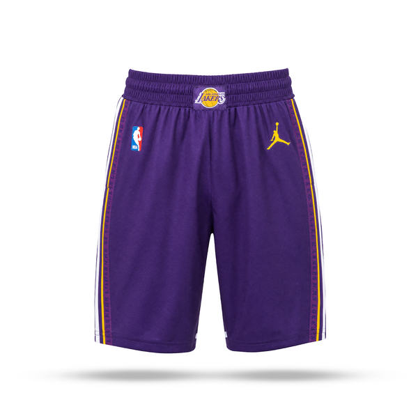 LA Lakers Mužské Klasické Šortky, Fialové