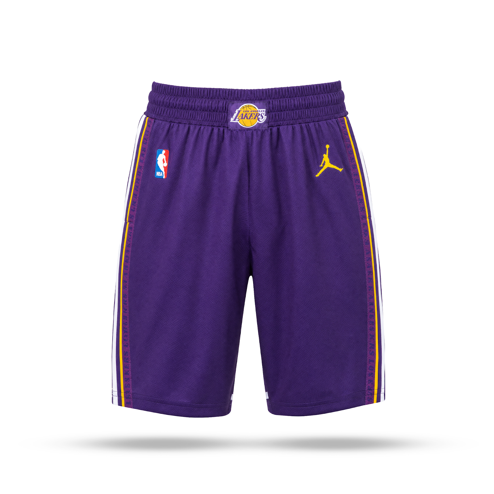 LA Lakers Mužské Klasické Šortky, Fialové