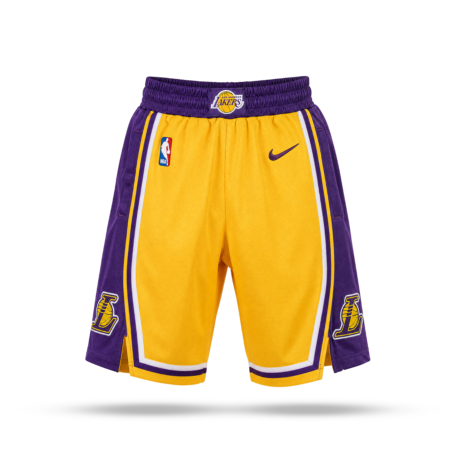 LA Lakers Pánske Šortky Classic, Žlté
