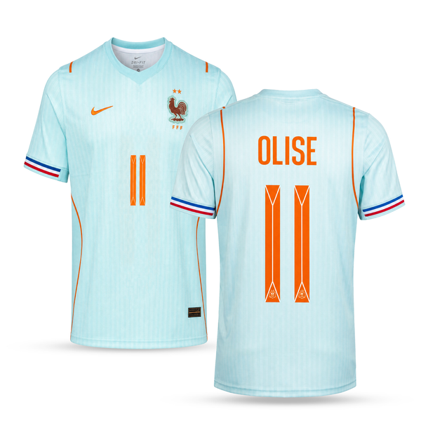 Francúzsko Pánsky Vonkajší Futbalový Dres, Olise. World Cup 2026