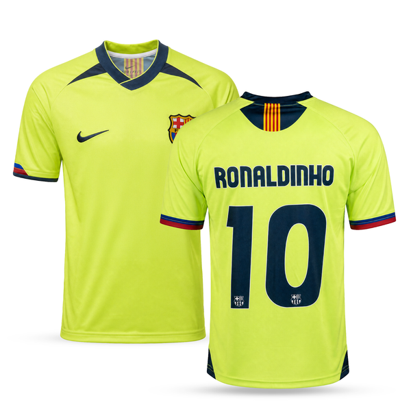 Barcelona Pánsky Retro Futbalový Dres, Ronaldinho