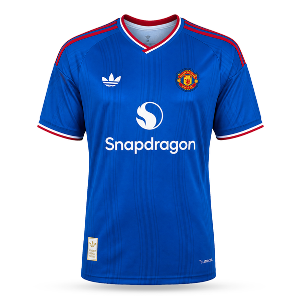 Manchester United Pánsky Vonkajší Futbalový Dres. 26/27