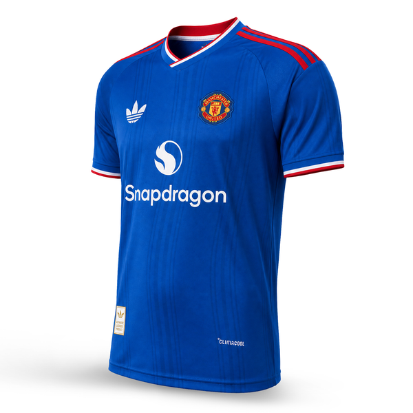 Manchester United Pánsky Vonkajší Futbalový Dres. 26/27