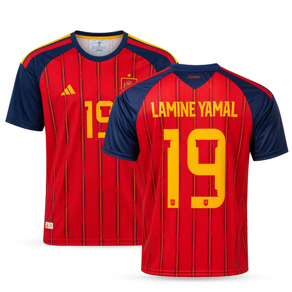 Španielsko Pánsky Futbalový Dres, Jamal. World Cup 2026