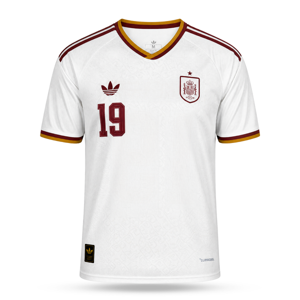 Španielsko Pánsky Vonkajší Futbalový Dres, Jamal. World Cup 2026