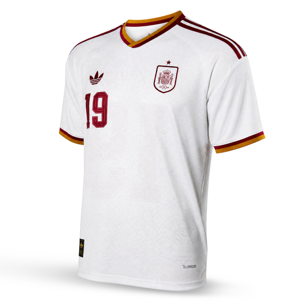 Španielsko Pánsky Vonkajší Futbalový Dres, Jamal. World Cup 2026