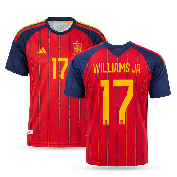 Španielsko Pánsky Futbalový Dres, Williams. World Cup 2026