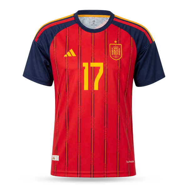 Španielsko Pánsky Futbalový Dres, Williams. World Cup 2026