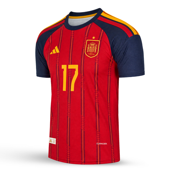 Španielsko Pánsky Futbalový Dres, Williams. World Cup 2026
