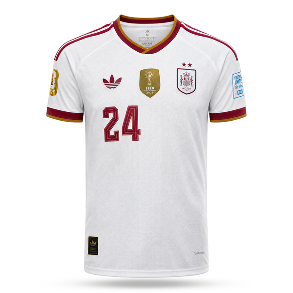 Španielsko Pánsky Vonkajší Futbalový Dres, Cucurella. World Cup 2026