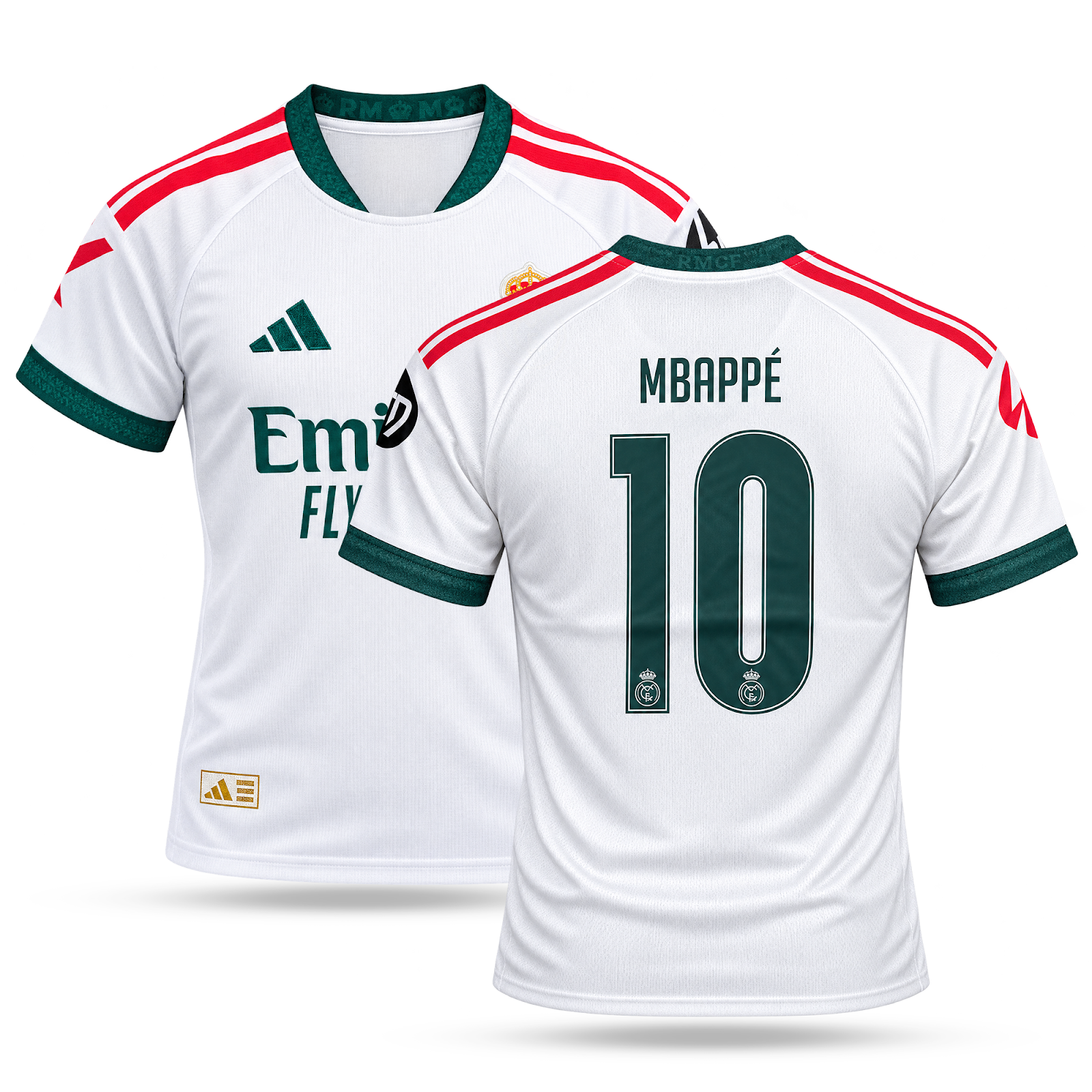 Real Madrid Pánsky Futbalový Dres, Mbappé. 26/27