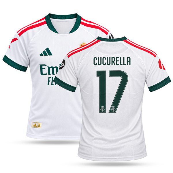 Real Madrid Pánsky Futbalový Dres, Cucurella. 26/27