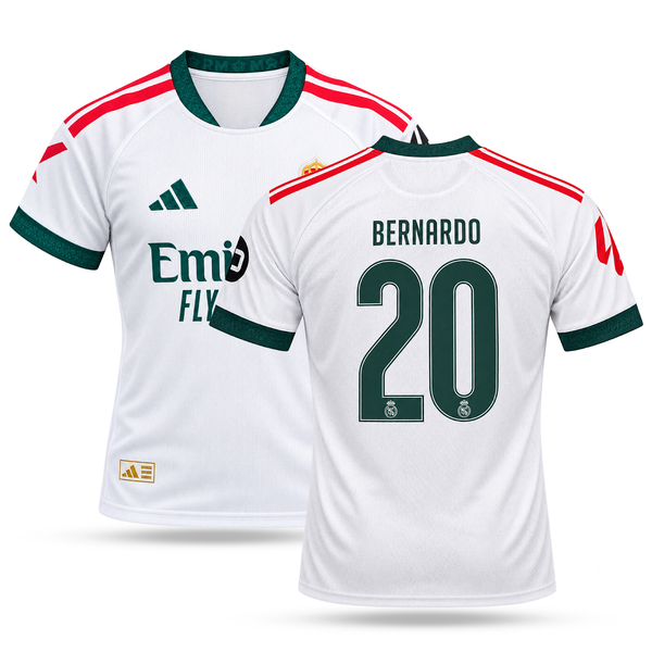 Real Madrid Pánsky Futbalový Dres, Bernardo. 26/27