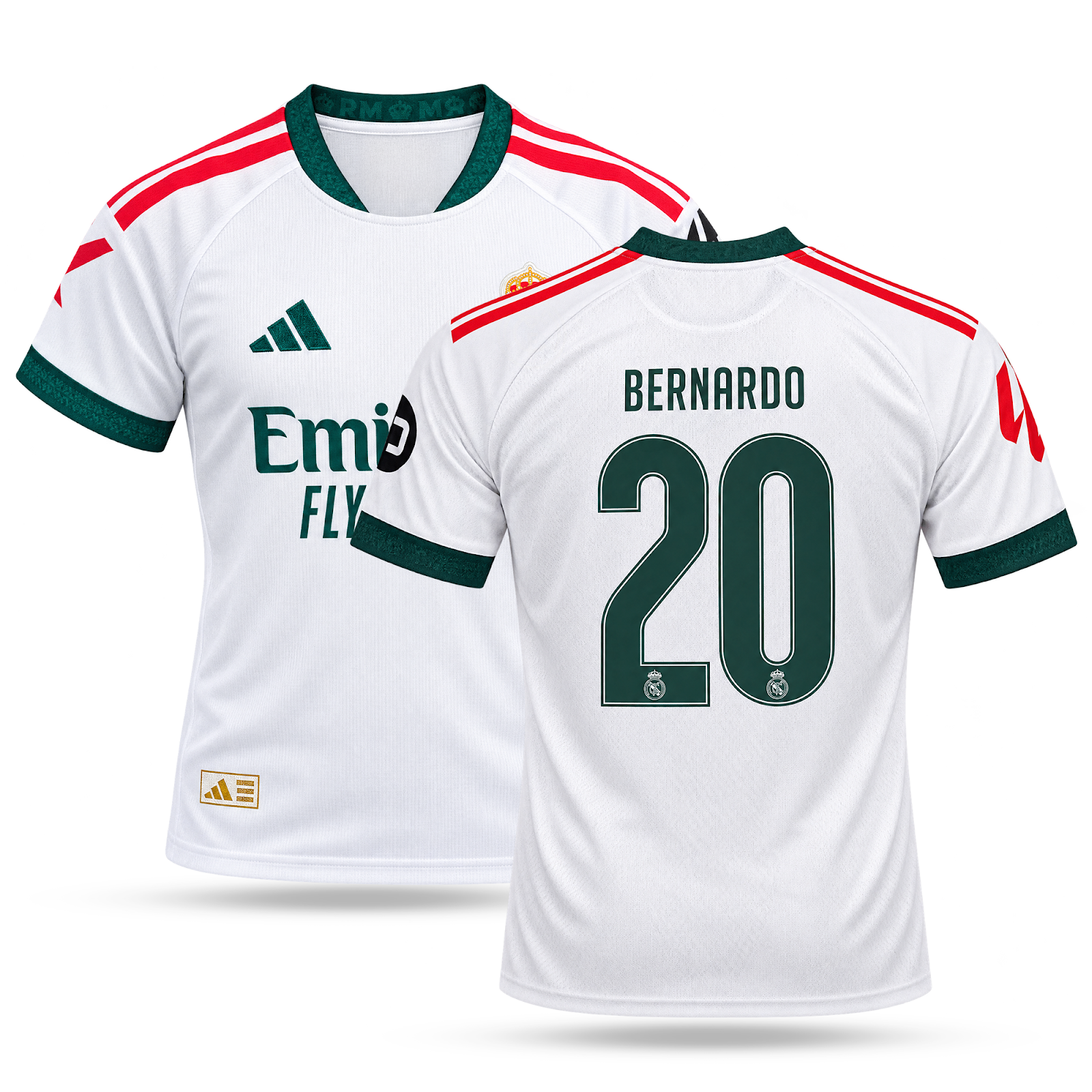 Real Madrid Pánsky Futbalový Dres, Bernardo. 26/27