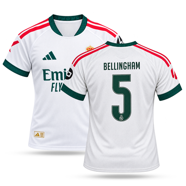 Real Madrid Pánsky Futbalový Dres, Bellingham. 26/27