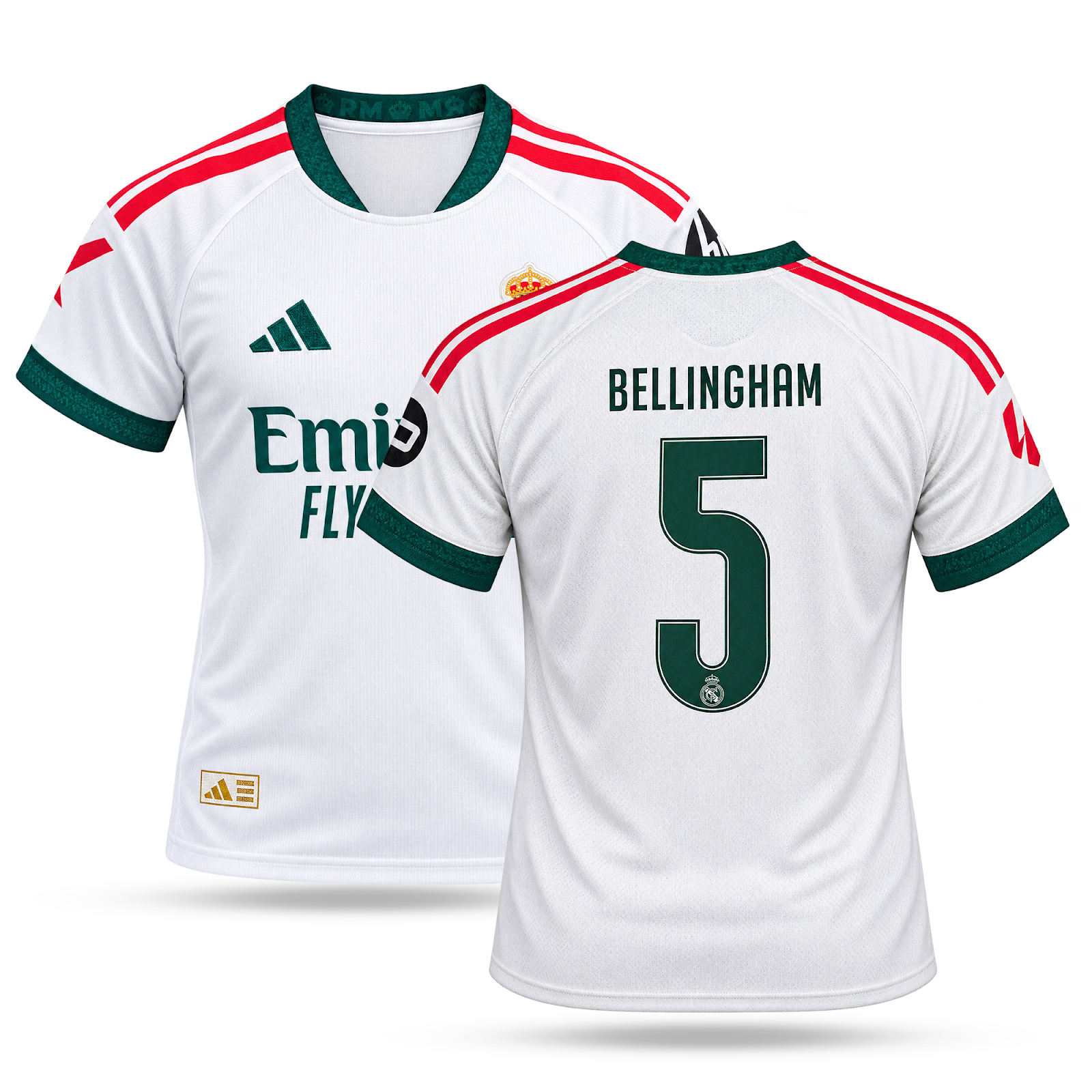 Real Madrid Pánsky Futbalový Dres, Bellingham. 26/27