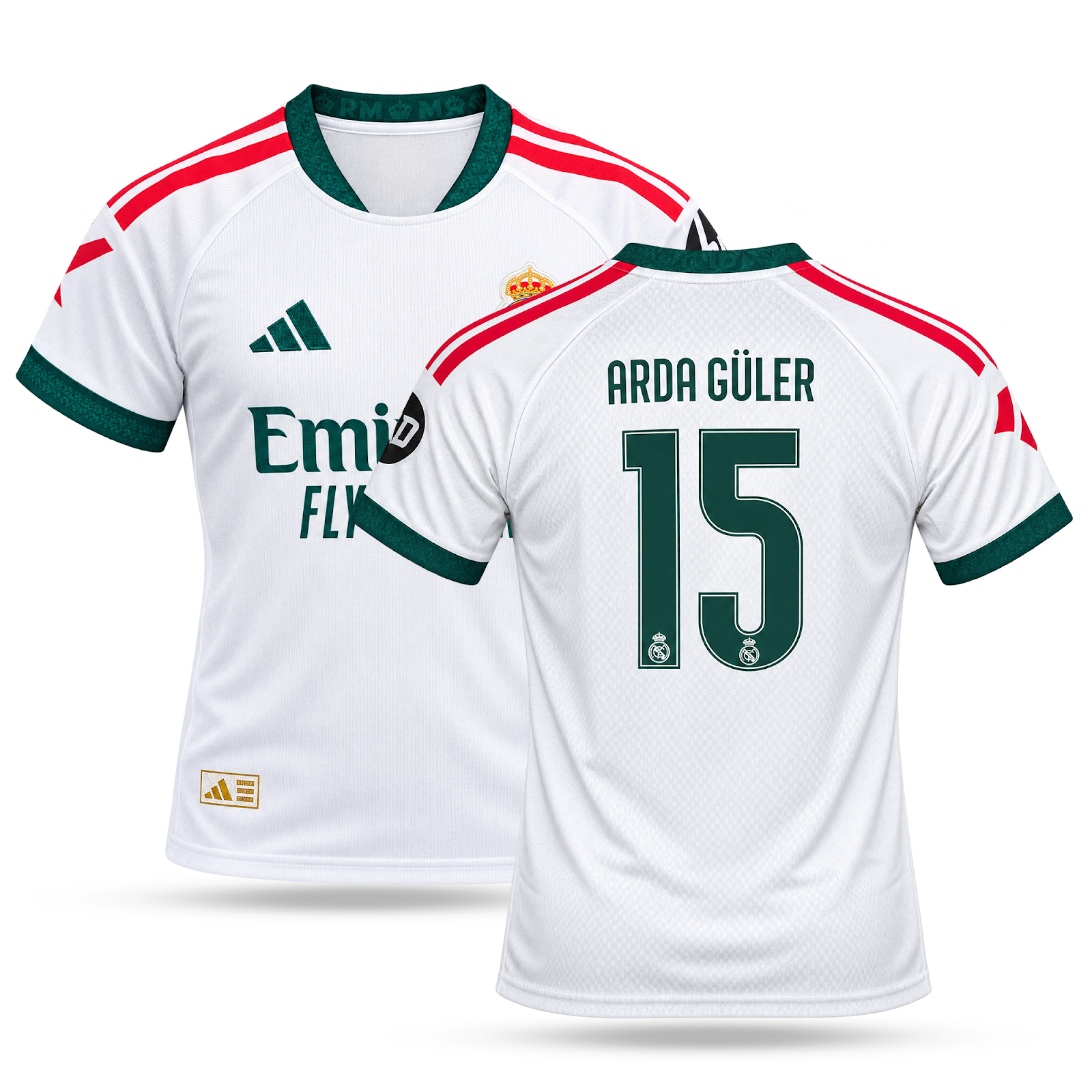 Real Madrid Pánsky Futbalový Dres, Arda. 26/27