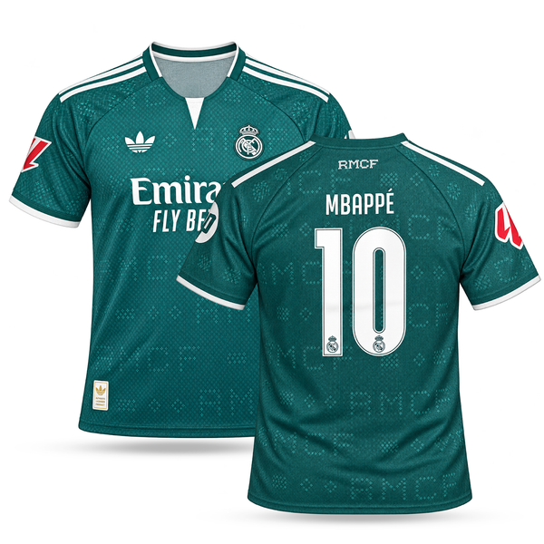 Real Madrid Pánsky Hosťujúci Futbalový Dres, Mbappé. 26/27