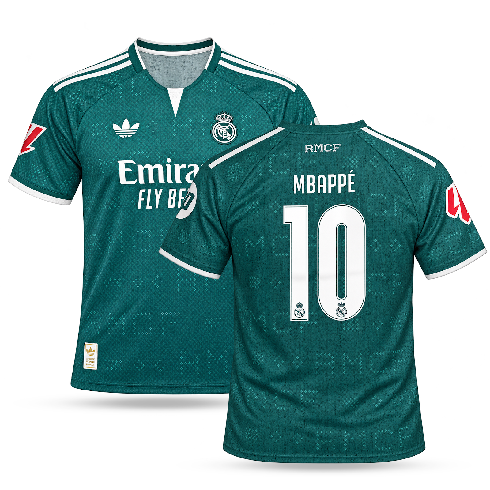 Real Madrid Pánsky Hosťujúci Futbalový Dres, Mbappé. 26/27