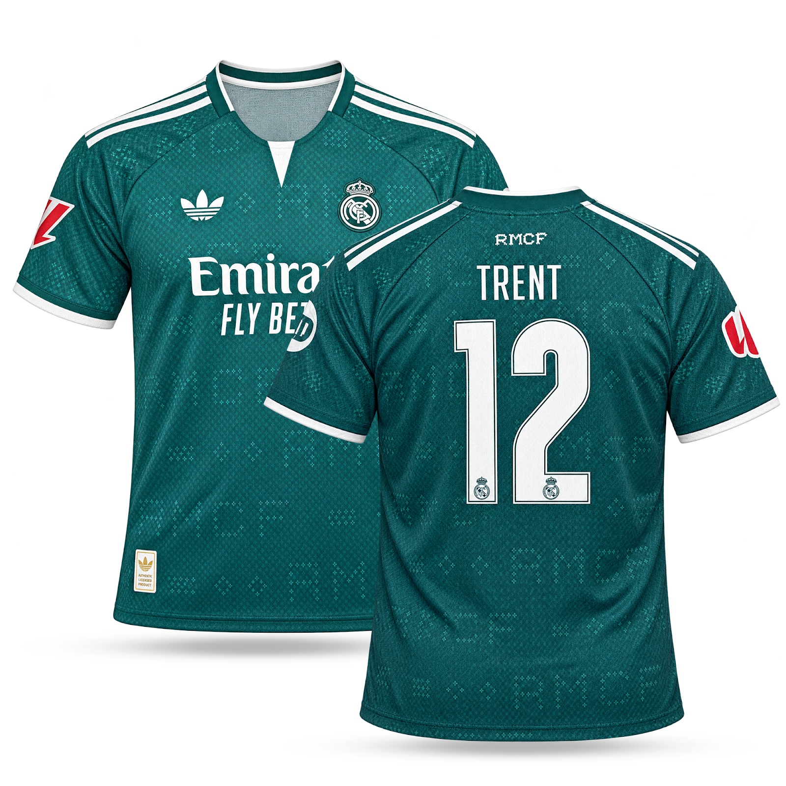 Real Madrid Pánsky Vonkajší Futbalový Dres, Trent. 26/27
