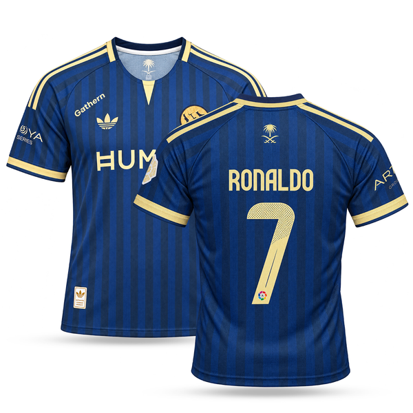 Al-Nassr Pánsky Hosťovský Futbalový Dres, Ronaldo. 26/27