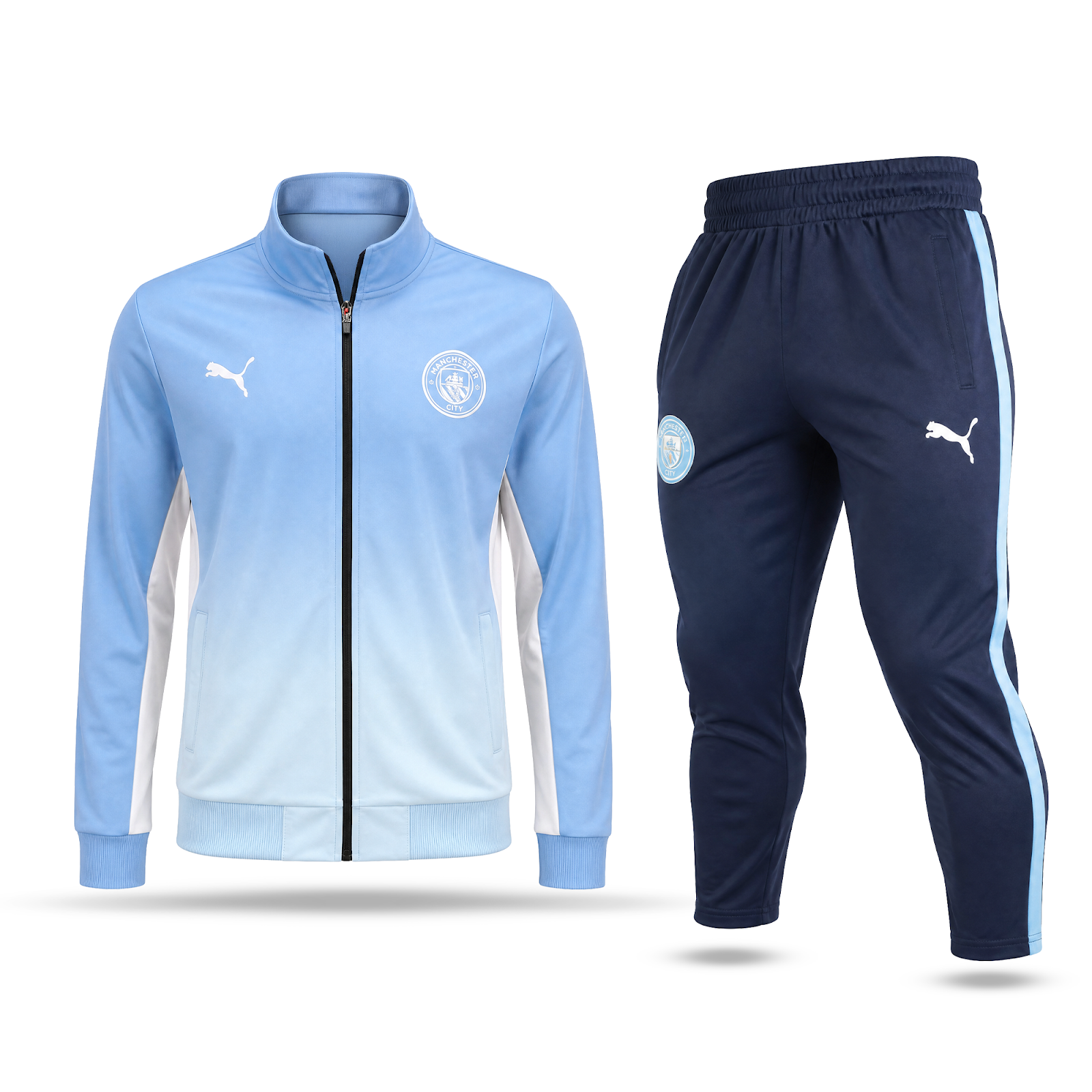Manchester City Pánska Športová Súprava. 26/27. Slim Fit