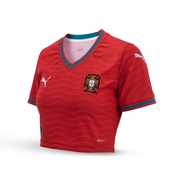 Portugalsko Dámsky Futbalový Krátky Top. World Cup 2026